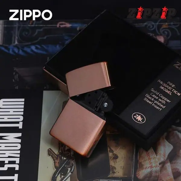 Zippo Solid Copper 2022 Siêu Phẩm Giới Hạn - Ảnh 3
