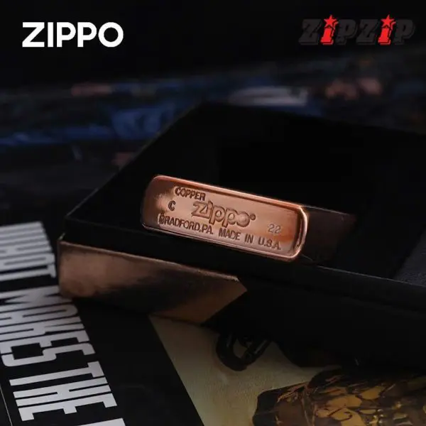 Zippo Solid Copper 2022 Siêu Phẩm Giới Hạn - Ảnh 4