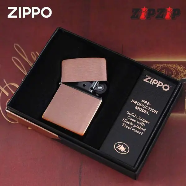 Zippo Solid Copper 2022 Siêu Phẩm Giới Hạn