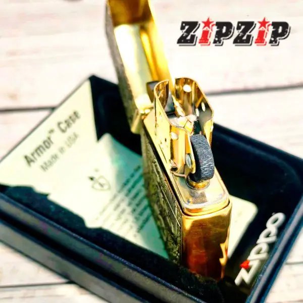 Zippo Mỹ Chính Hãng Khắc Nổi 3D Chỉ Đề Kỷ Niệm 50 Năm THống Nhất Đất Nước - Ảnh 3