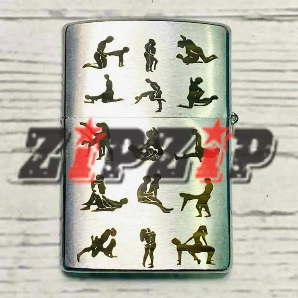 Zippo Mỹ Chính Hãng Khắc Bí Kiếp Cửu Âm Chân Kinh 2 Mặt Hình - Ảnh 2