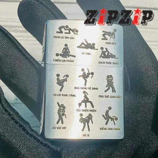 Zippo Mỹ Chính Hãng Khắc Full 5 Mặt Hình - Ảnh 2