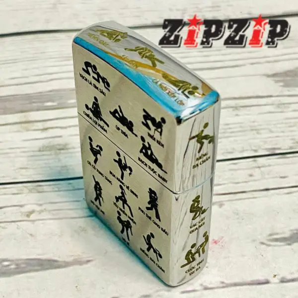 Zippo Mỹ Chính Hãng Khắc Full 5 Mặt Hình - Ảnh 8
