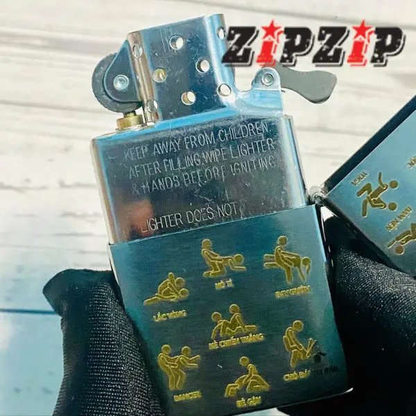 Zippo Mỹ Chính Hãng Khắc Full 5 Mặt Hình - Ảnh 11