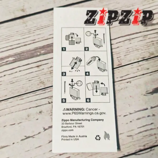 Combo Xăng Tim Đá Chính Hãng Zippo - Miễn Phí Vận Chuyển - Ảnh 7