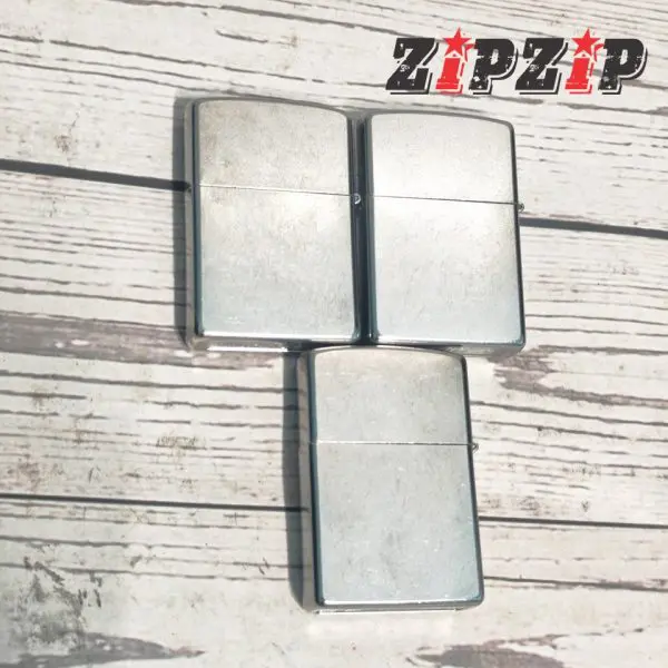 Vỏ Zippo Mới Chính Hãng Street Chrome