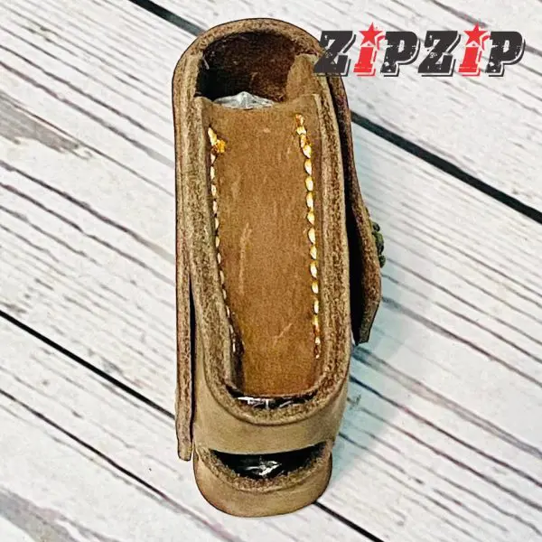 Bao Da Bò Cao Cấp Freesize Đựng Zippo & Các Dòng Bật Lửa Cổ Quái - Ảnh 5