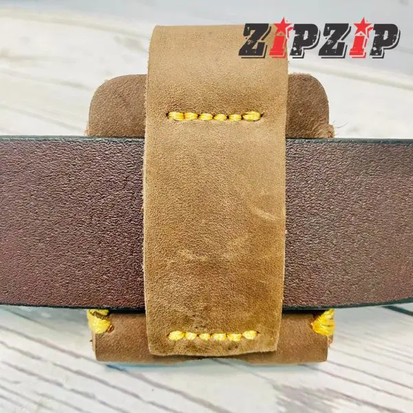 Bao Da Bò Cao Cấp Freesize Đựng Zippo & Các Dòng Bật Lửa Cổ Quái - Ảnh 6