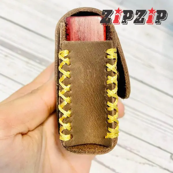 Bao Da Bò Cao Cấp Freesize Đựng Zippo & Các Dòng Bật Lửa Cổ Quái - Ảnh 7