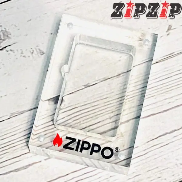 Hộp Mica Trong Suốt Nắp Nam Châm Trưng Bày Bảo Quản Zippo