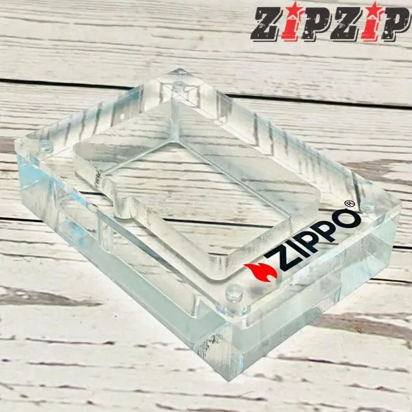 Hộp Mica Trong Suốt Nắp Nam Châm Trưng Bày Bảo Quản Zippo - Ảnh 2