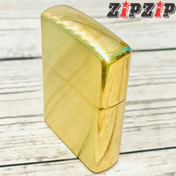 Zippo Armor Brushed Brass Mỹ Chính Hãng - Ảnh 3