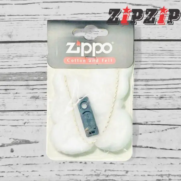 Bông Gòn Zippo Linh Kiện Thay Thế Tặng Kèm Chặn Nhựa