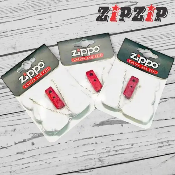 Bông Gòn Zippo Linh Kiện Thay Thế Tặng Kèm Chặn Đỏ 6x - Ảnh 3