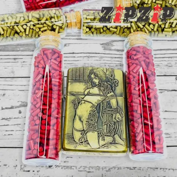Đá Lửa Zippo Chai Lớn Thủy Tinh - Ảnh 4