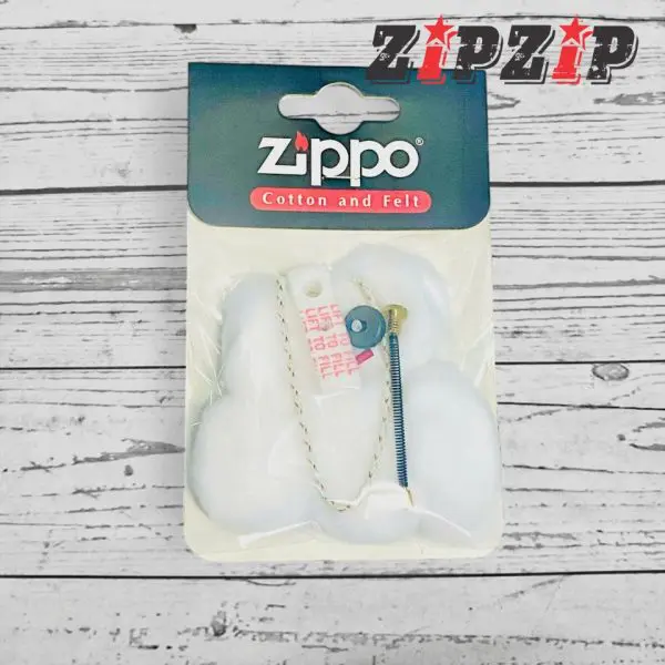 Bộ Bông Gòn Linh Kiện Zippo 7 Món Làm Mới Ruột Tiện Lợi