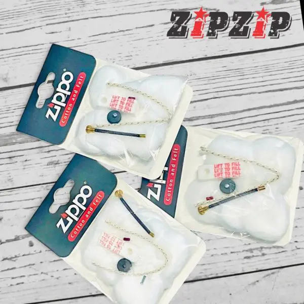 Bộ Bông Gòn Linh Kiện Zippo 7 Món Làm Mới Ruột Tiện Lợi - Ảnh 3